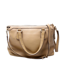 Load image into Gallery viewer, Gucci Soho Leather Small Top Handle Bag Tan

