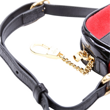 Load image into Gallery viewer, Gucci GG Supreme Mini Suede Ophidia Crossbody Bag Red
