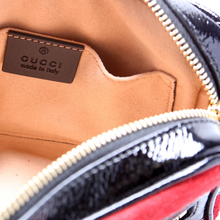 Load image into Gallery viewer, Gucci GG Supreme Mini Suede Ophidia Crossbody Bag Red
