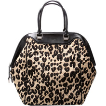 Load image into Gallery viewer, Louis Vuitton Stephen Sprouse North/South Leopard Chenille Tote Black /Beige
