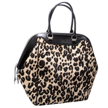 Load image into Gallery viewer, Louis Vuitton Stephen Sprouse North/South Leopard Chenille Tote Black /Beige
