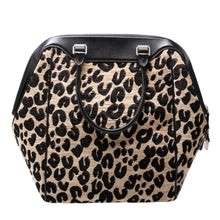 Load image into Gallery viewer, Louis Vuitton Stephen Sprouse North/South Leopard Chenille Tote Black /Beige
