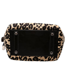 Load image into Gallery viewer, Louis Vuitton Stephen Sprouse North/South Leopard Chenille Tote Black /Beige
