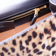 Load image into Gallery viewer, Gucci Sylvie Calfhair Leather Shoulder Bag Small Cheetah
