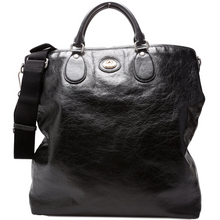 Load image into Gallery viewer, Gucci Calfskin Leather Morpheus Large Tote Bag Black
