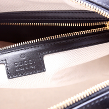 Load image into Gallery viewer, Gucci GG Matelasses Leather Medium Bowler Bag Black
