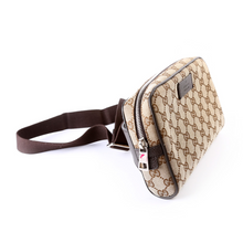 Load image into Gallery viewer, Gucci GG Canvas Belt Bag Brown
