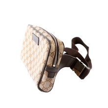 Load image into Gallery viewer, Gucci GG Canvas Belt Bag Brown
