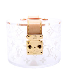 Load image into Gallery viewer, Louis Vuitton Box Scott Plexiglass Monogram Jewelry Box White
