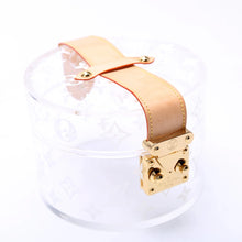 Load image into Gallery viewer, Louis Vuitton Box Scott Plexiglass Monogram Jewelry Box White
