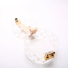 Load image into Gallery viewer, Louis Vuitton Box Scott Plexiglass Monogram Jewelry Box White
