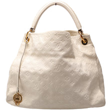 Load image into Gallery viewer, Louis Vuitton Artsy MM Empreinte Leather Hobo Bag White
