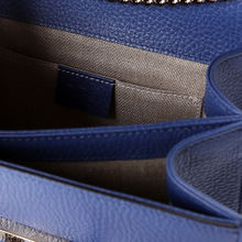 Load image into Gallery viewer, Gucci Interlocking GG Leather Small Crossbody Bag Blue
