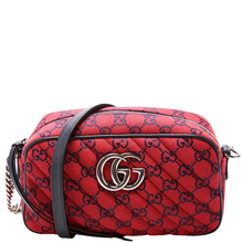 Load image into Gallery viewer, Gucci Marmont Small Canvas Camera Bag Bicolor
