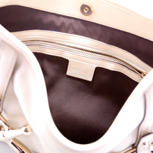 Load image into Gallery viewer, Gucci Horsebit Leather Large Hobo Bag Ivory
