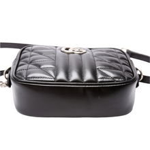 Load image into Gallery viewer, Gucci Marmont Leather Mini Camera Bag Black
