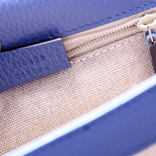Load image into Gallery viewer, Gucci Interlocking GG Leather Shoulder Bag Blue
