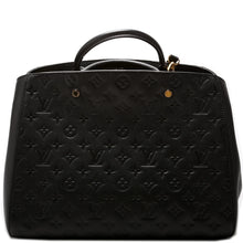 Load image into Gallery viewer, Louis Vuitton Montaigne GM Empreinte Leather Shoulder Bag Black
