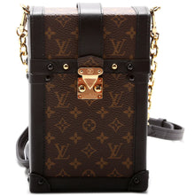 Load image into Gallery viewer, Louis Vuitton Pochette Trunks Vertical Monogram Shoulder Bag Brown
