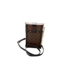 Load image into Gallery viewer, Louis Vuitton Pochette Trunks Vertical Monogram Shoulder Bag Brown
