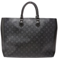 Load image into Gallery viewer, Louis Vuitton Grand Sac Bag Eclipse Shoulder Bag Black
