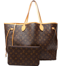 Load image into Gallery viewer, Louis Vuitton Neverfull GM Monogram Canvas Shoulder Bag Brown
