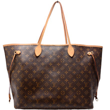 Load image into Gallery viewer, Louis Vuitton Neverfull GM Monogram Canvas Shoulder Bag Brown
