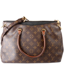 Load image into Gallery viewer, Louis Vuitton Pallas Monogram Canvas Satchel Bag Brown
