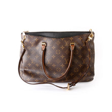 Load image into Gallery viewer, Louis Vuitton Pallas Monogram Canvas Satchel Bag Brown
