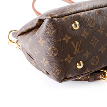 Load image into Gallery viewer, Louis Vuitton Pallas Monogram Canvas Satchel Bag Brown
