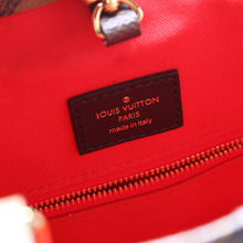 Load image into Gallery viewer, Louis Vuitton logo detail inside the ONTHEGO MM Tote Bag
