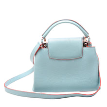 Load image into Gallery viewer, Louis Vuitton Capucines BB Taurillon Shoulder Bag Blue
