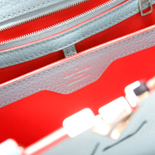 Load image into Gallery viewer, Louis Vuitton Capucines BB Taurillon Shoulder Bag Blue
