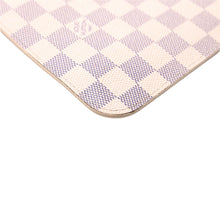 Load image into Gallery viewer, Louis Vuitton Pochette Only Neverfull Damier Azur Clutch White
