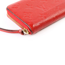 Load image into Gallery viewer, Louis Vuitton Clemence Monogram Empreinte Leather Wallet Red
