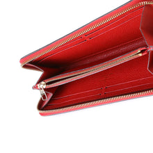 Load image into Gallery viewer, Louis Vuitton Clemence Monogram Empreinte Leather Wallet Red
