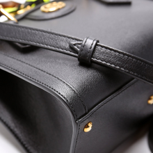 Load image into Gallery viewer, Gucci Diana Leather Mini Tote Bag Black
