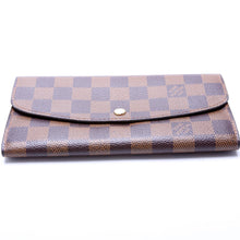 Load image into Gallery viewer, Louis Vuitton Emilie Wallet Damier Ebene Wallet Brown

