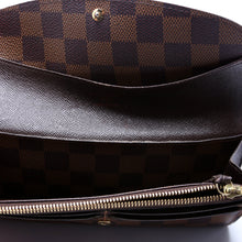 Load image into Gallery viewer, Louis Vuitton Emilie Wallet Damier Ebene Wallet Brown
