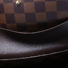 Load image into Gallery viewer, Louis Vuitton Emilie Wallet Damier Ebene Wallet Brown
