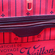 Load image into Gallery viewer, Louis Vuitton Neverfull MM Damier Ebene Canvas Shoulder Bag Brown
