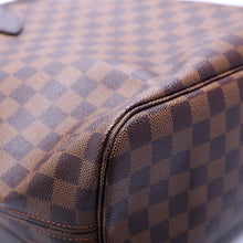 Load image into Gallery viewer, Louis Vuitton Neverfull Damier Ebene Canvas Shoulder Bag Brown
