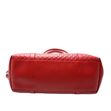 Load image into Gallery viewer, Gucci Margaux Micro Guccissima leather Satchel Bag Red
