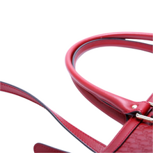 Load image into Gallery viewer, Gucci Margaux Micro Guccissima leather Satchel Bag Red
