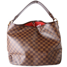 Load image into Gallery viewer, Louis Vuitton Delightful MM Damier Ebene Hobo Bag Brown
