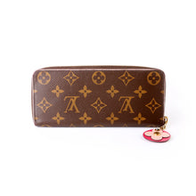 Load image into Gallery viewer, Louis Vuitton Clemence Monogram Empreinte Leather Wallet Brown
