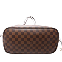 Load image into Gallery viewer, Louis Vuitton Neverfull MM Damier Ebene Canvas Shoulder Bag Brown
