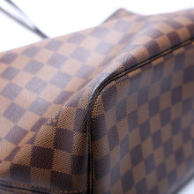 Load image into Gallery viewer, Louis Vuitton Neverfull MM Damier Ebene Canvas Shoulder Bag Brown
