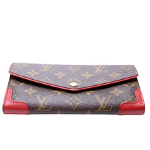 Load image into Gallery viewer, Louis Vuitton Sarah Retiro Monogram Canvas Wallet Brown
