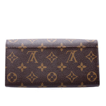 Load image into Gallery viewer, Louis Vuitton Sarah Monogram Canvas Wallet Brown
